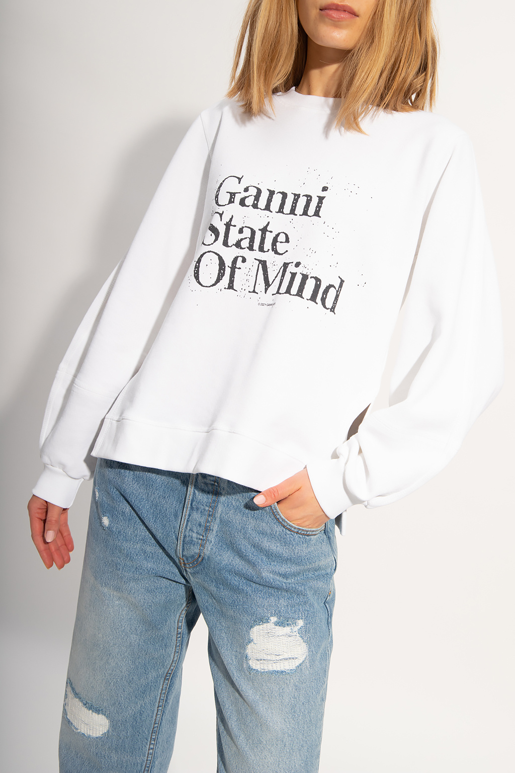 Ganni sweatshirts shop